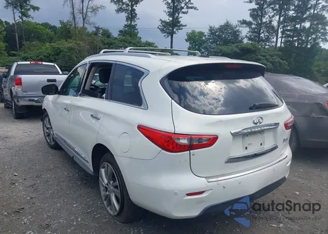 2013 Infiniti Jx35 z USA, uszkodzony, nr VIN 5N1AL0MN9DC309211